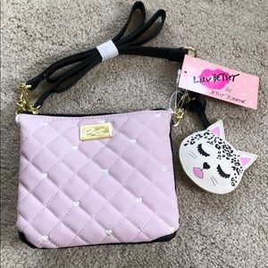 Betsy Johnson crossbody bag (NWT)